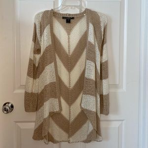 Lovestitch brown and cream cardigan